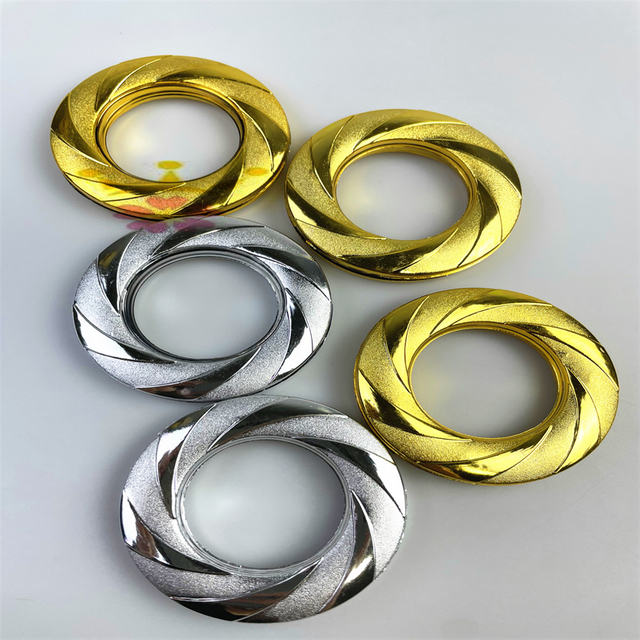 Curtain Rings Plastic Roman Rod Fittings Good Sales Eyelets Rings New Design Curtains Accessories Curtain Rings Eyelet