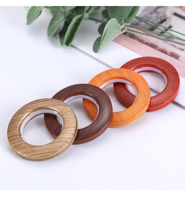 77MMRoman Rod Fittings Good Sales Eyelets Rings New Design Curtains Accessories Curtain Rings Plastic Curtain Rings Eyelet