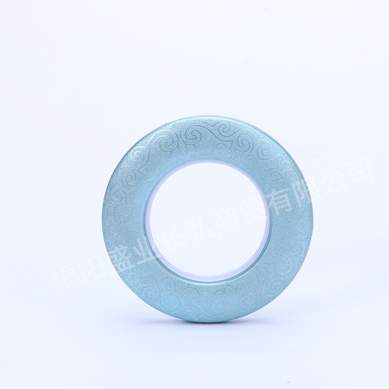 Production Wholesale Curtain Accessories Colorful Wear Durable Plastic Curtain Ring Eyelet Eyelet Curtain Rings