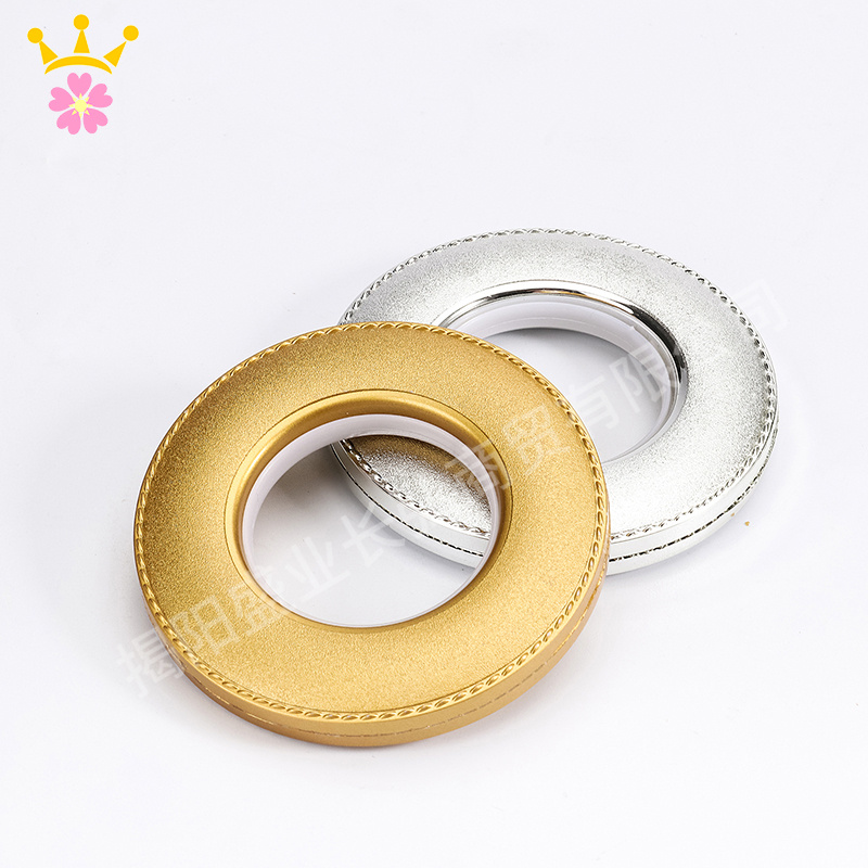Factory Supply Home Curtain Ring Roman Ring Curtain Eyelet Ring New Eyelets New Design Roman Pole Accessories Made in China