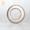 75Stylish Modern Plastic Hotel And Home Curtain Ring Silent Perforated Art Hanging Roman Ring for Decorative Purpose