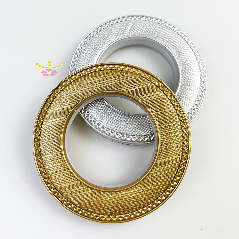 New Design Good Sales Eyelets Rings Curtains Accessories Curtain Rings Plastic Curtain Rings Eyelet Roman Rod Fittings