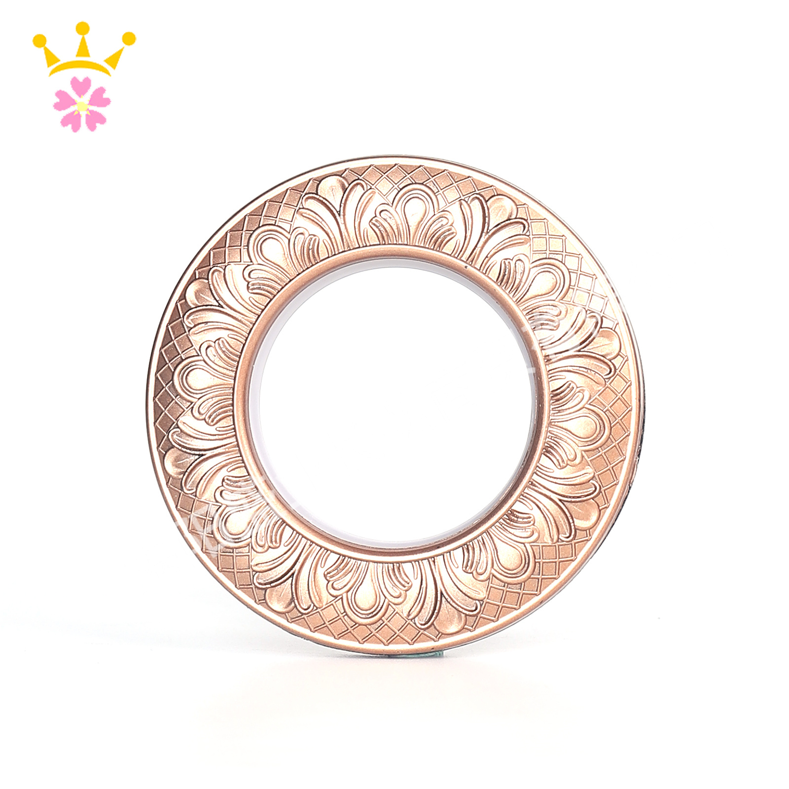 Production Wholesale Curtain Accessories Colorful Wear Durable Plastic Curtain Ring Eyelet Curtain Hole Ring Plastic