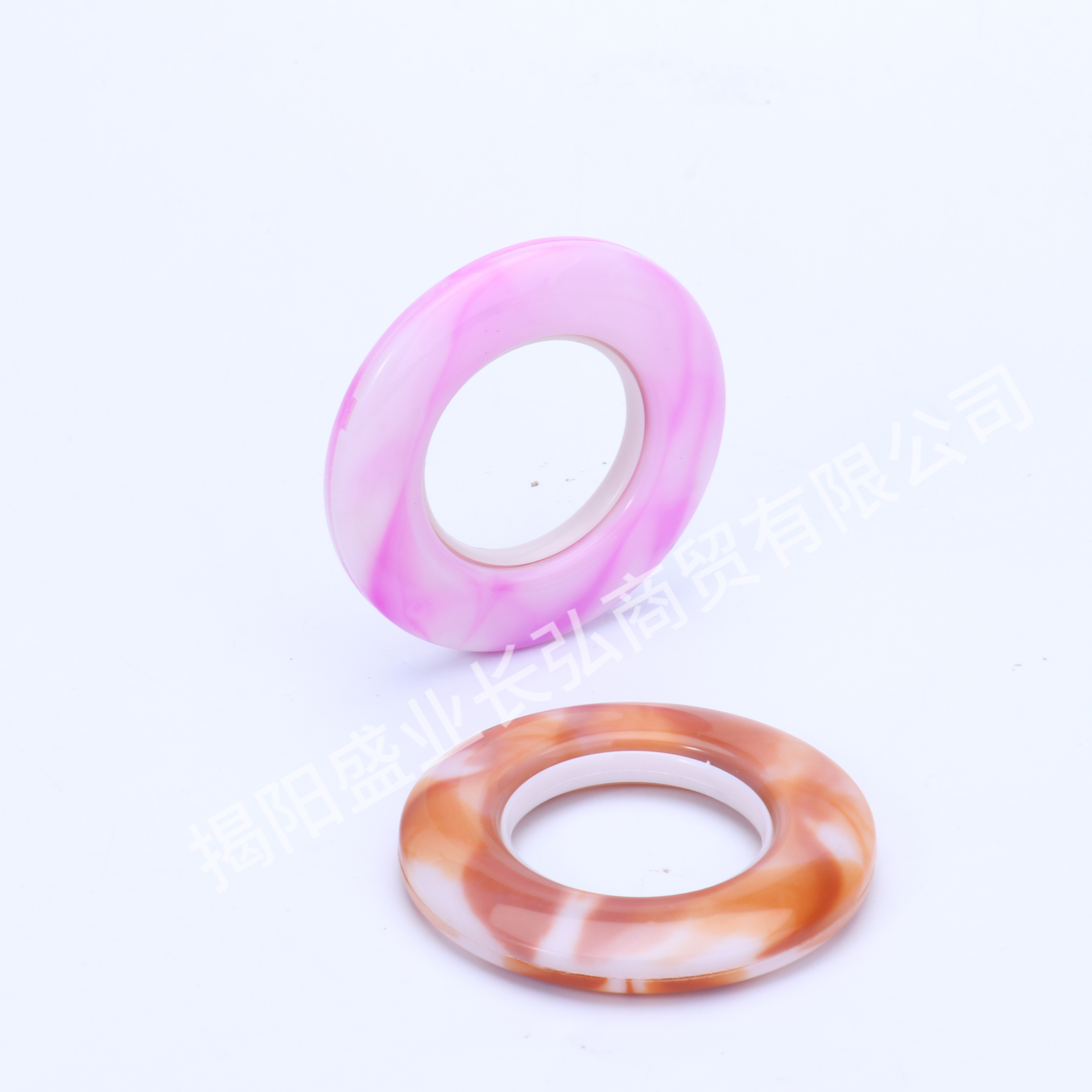 76mm Wholesale Plastic Curtain Rod Accessories Accessories Plastic Curtain Rings Plastic Wreath Rings Curtain Accessories