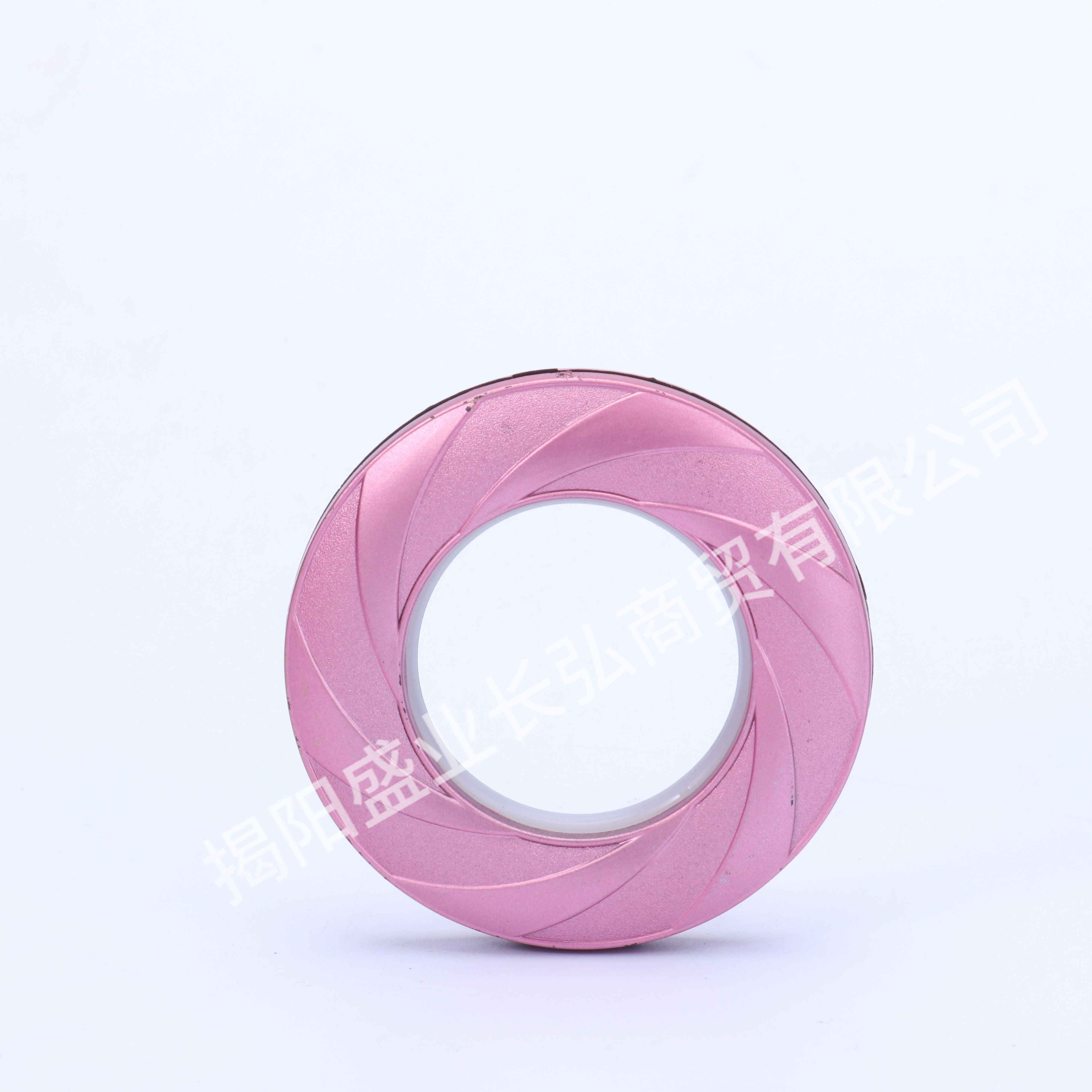 7.6Plastic Wood Grain Curtain Ring Curtain Fabric Accessories Curtain Eyelet Ring New Design New Eyelets Factory Direct Sales