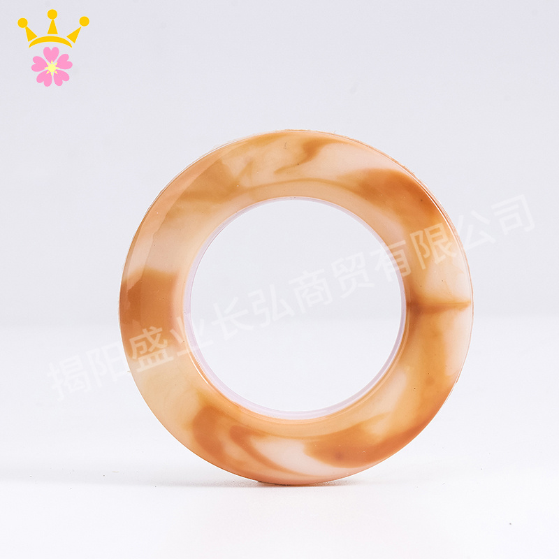 Curtain Blinds Plastic Eyelet Rings Plastic Rings for Curtains Roman Pole Accessories New Design New Eyelets Made in China