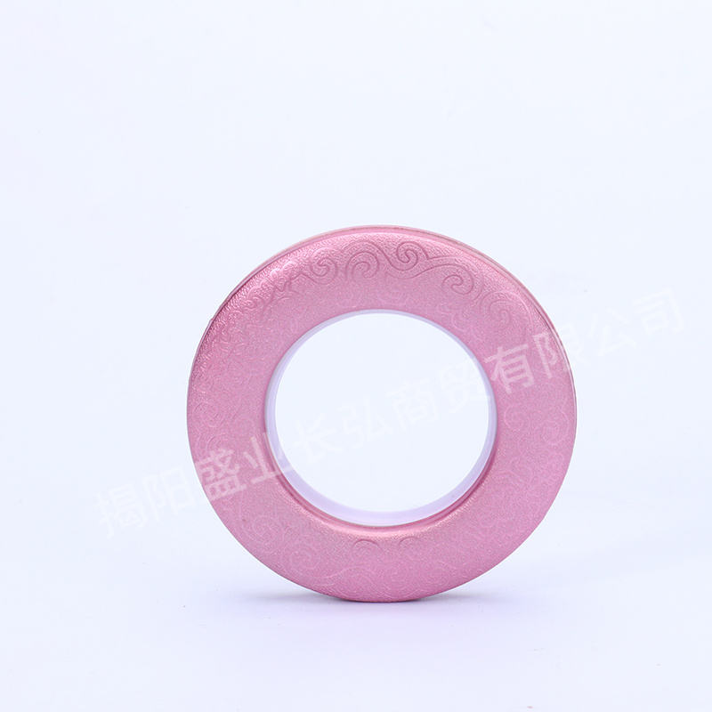 Production Wholesale Curtain Accessories Colorful Wear Durable Plastic Curtain Ring Eyelet Eyelet Curtain Rings