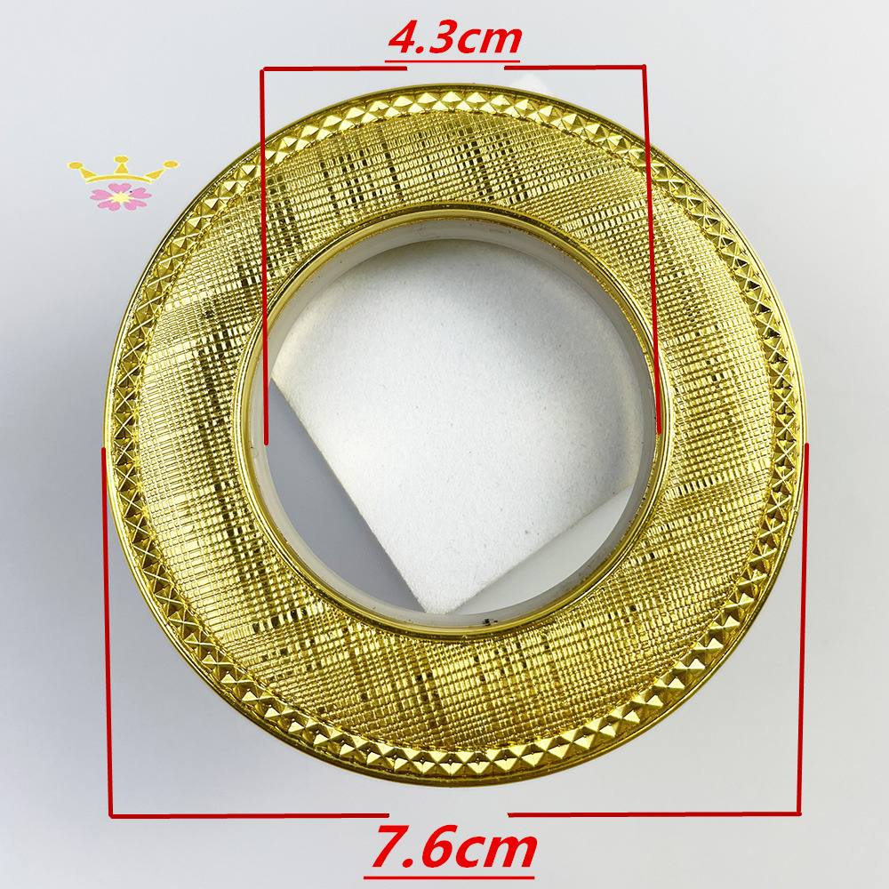 New Design Good Sales Eyelets Rings Curtains Accessories Curtain Rings Plastic Curtain Rings Eyelet Roman Rod Fittings
