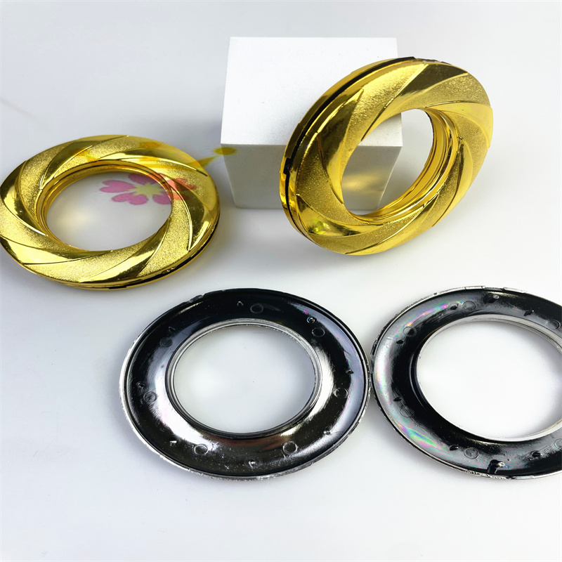 Curtain Rings Plastic Roman Rod Fittings Good Sales Eyelets Rings New Design Curtains Accessories Curtain Rings Eyelet