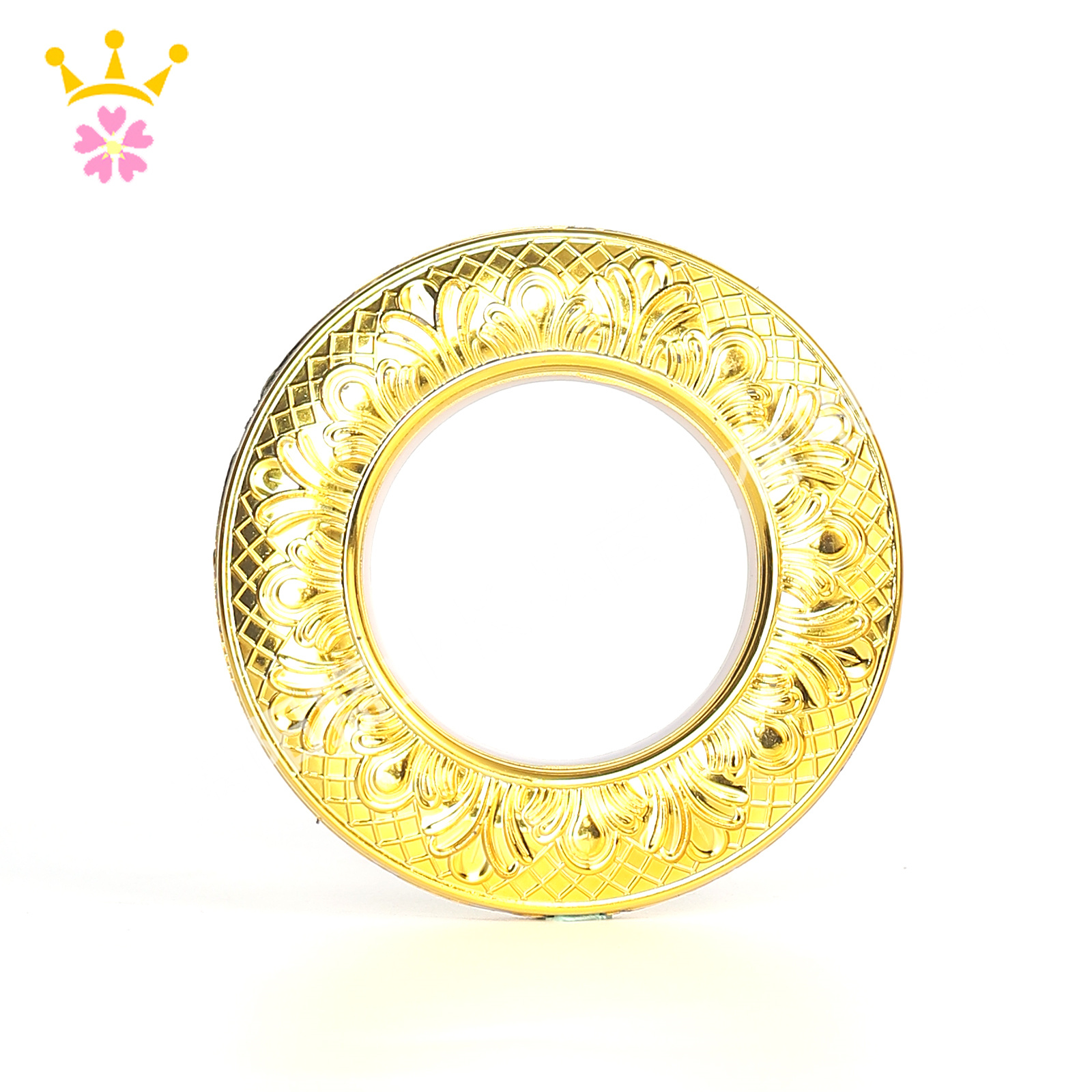 Production Wholesale Curtain Accessories Colorful Wear Durable Plastic Curtain Ring Eyelet Curtain Hole Ring Plastic