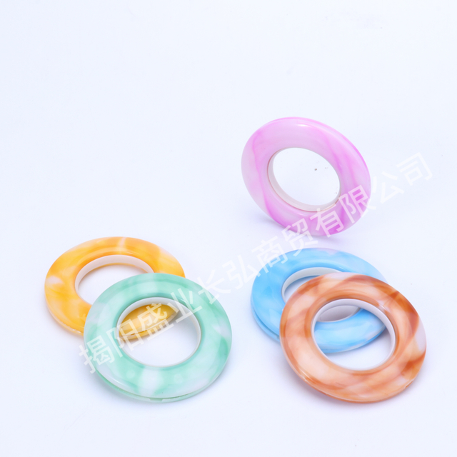 76mm Wholesale Plastic Curtain Rod Accessories Accessories Plastic Curtain Rings Plastic Wreath Rings Curtain Accessories