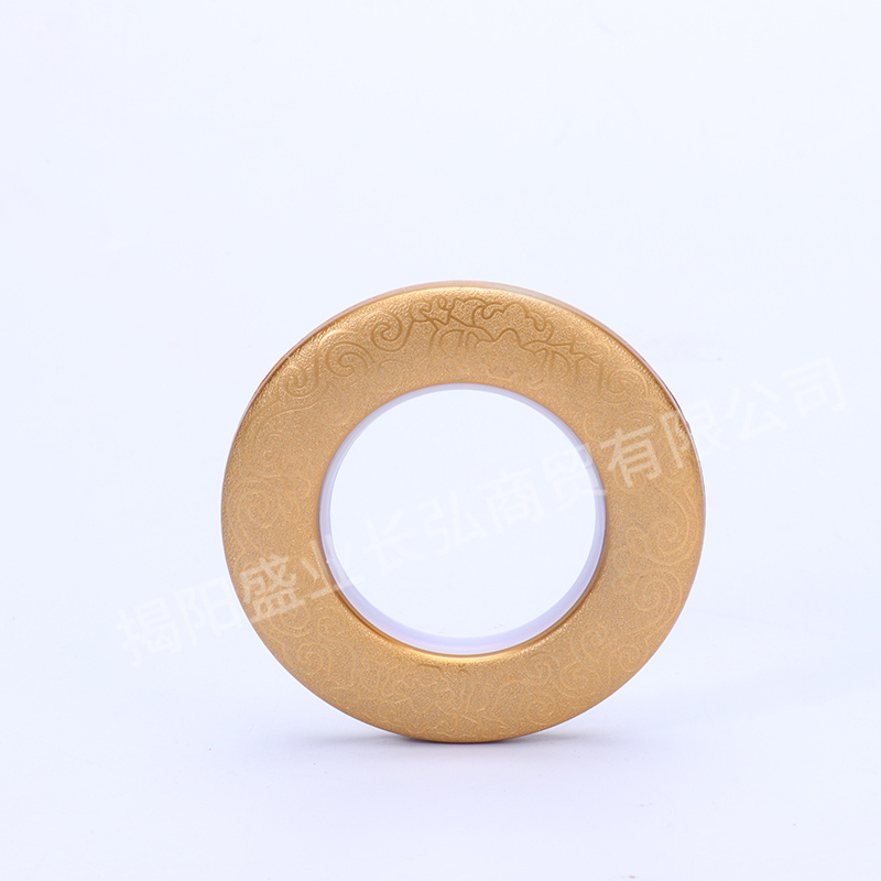 Production Wholesale Curtain Accessories Colorful Wear Durable Plastic Curtain Ring Eyelet Eyelet Curtain Rings