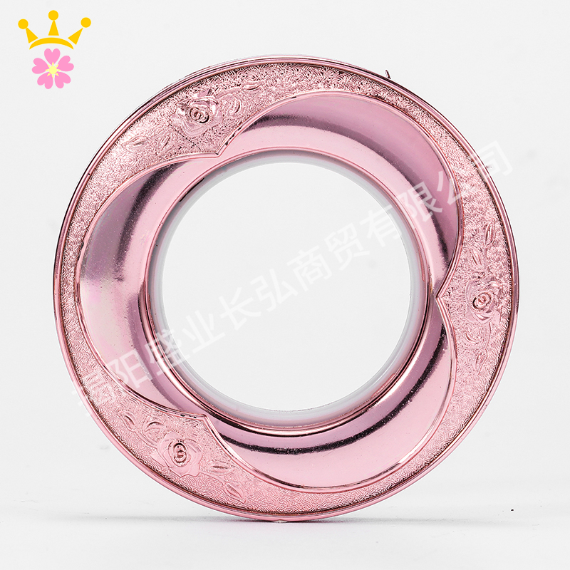 Wholesale Curtain Accessories Colorful Wear Durable Plastic Curtain Ring Eyelet New Eyelets Made in China