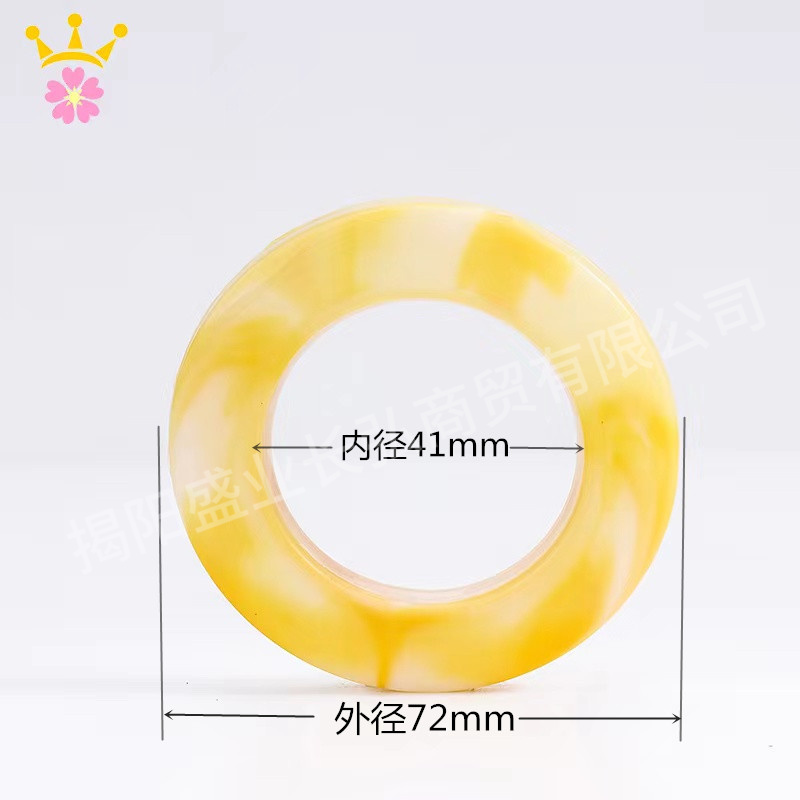 Curtain Blinds Plastic Eyelet Rings Plastic Rings for Curtains Roman Pole Accessories New Design New Eyelets Made in China
