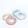 Production Wholesale Curtain Accessories Colorful Wear Durable Plastic Curtain Ring Eyelet Curtain Eyelet Ring Factory Direct