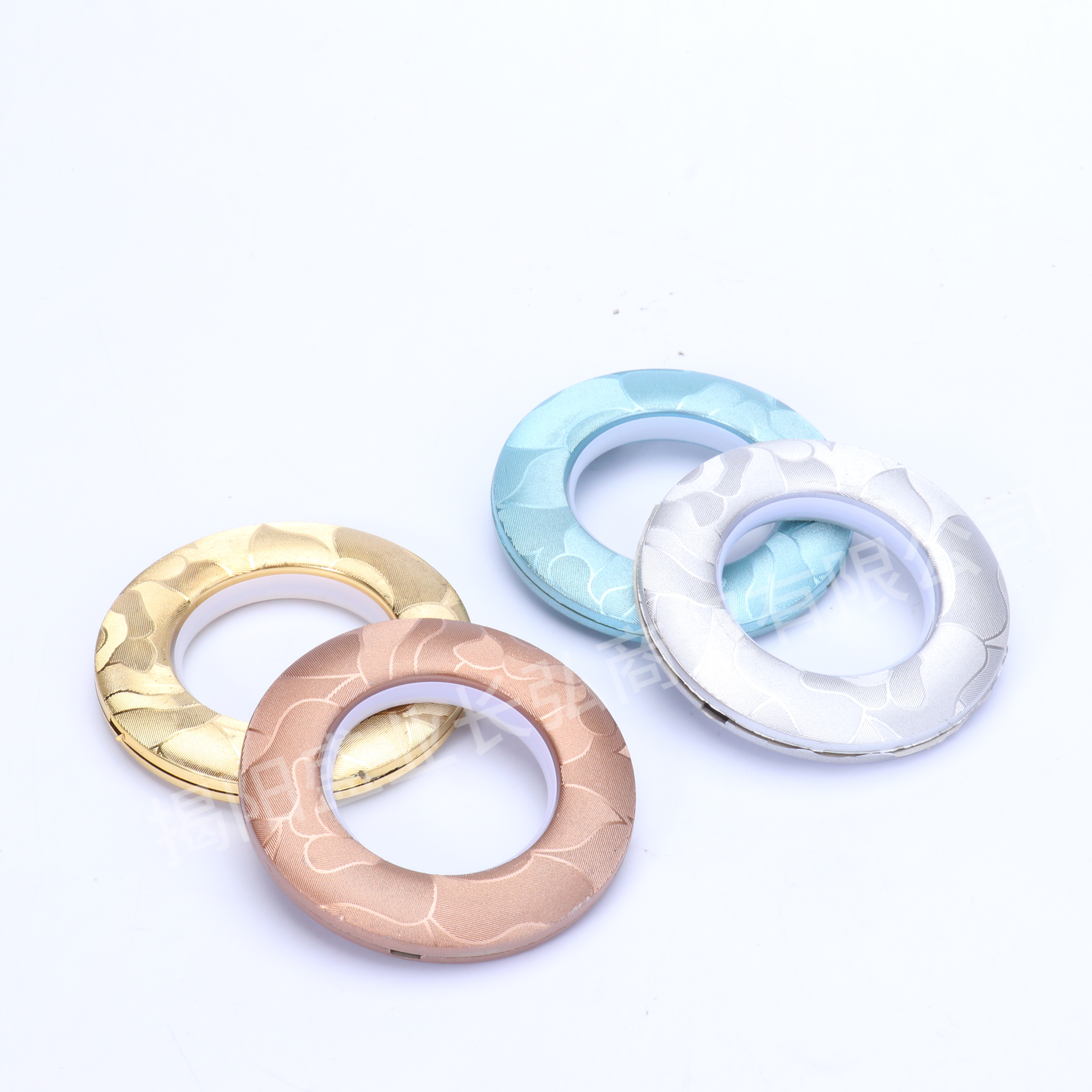 Production Wholesale Curtain Accessories Colorful Wear Durable Plastic Curtain Ring Eyelet Curtain Eyelet Ring Factory Direct
