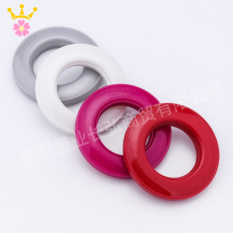 Factory Direct Curtain Accessories Nano Roman Ring Curtain Eyelet Ring New Design Cloth Belt Accessories Made in China