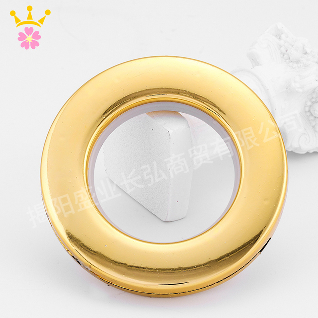 7.3Best Price Superior Quality Plastic Colored Plastic Curtain Ring And Eyelet Ring for Curtain Type New Eyelets Curtain Eyelet