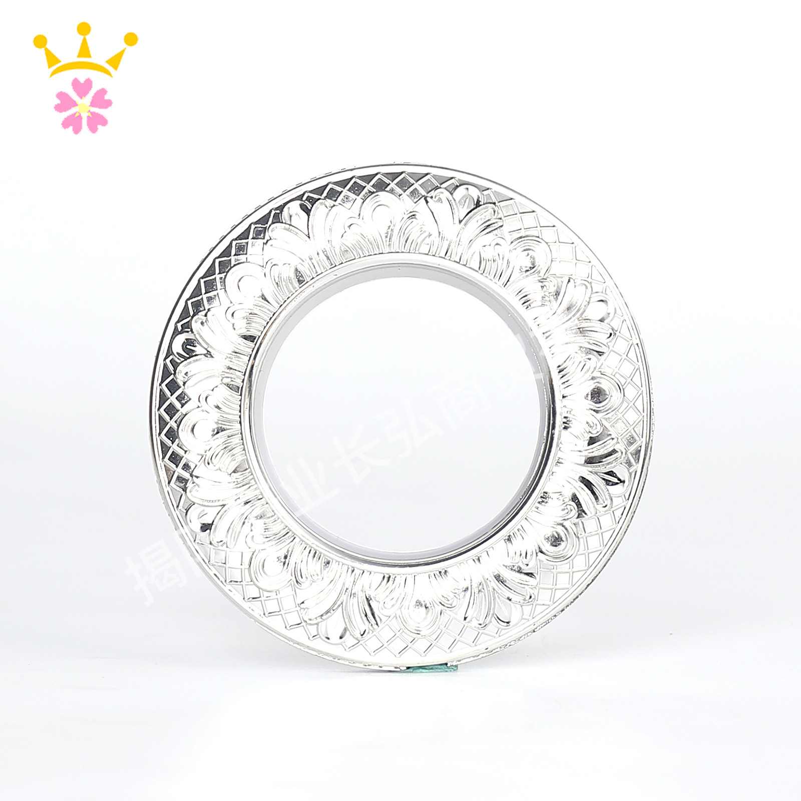 Production Wholesale Curtain Accessories Colorful Wear Durable Plastic Curtain Ring Eyelet Curtain Hole Ring Plastic
