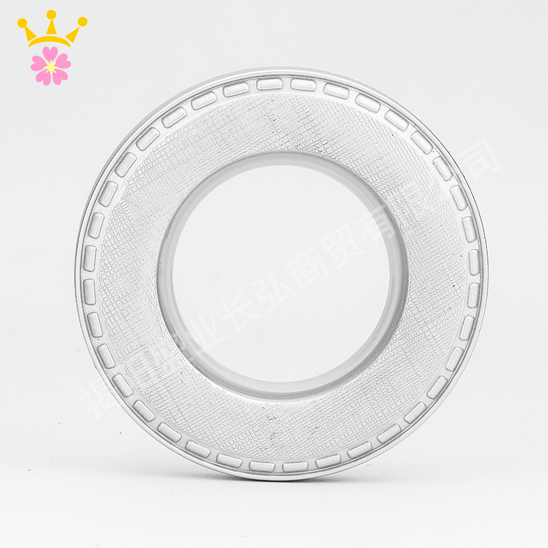 76 MM SILENCER BEAD Ring, New Design, Curtain Hole, Roman Rod Fitting, Plastic Buckle