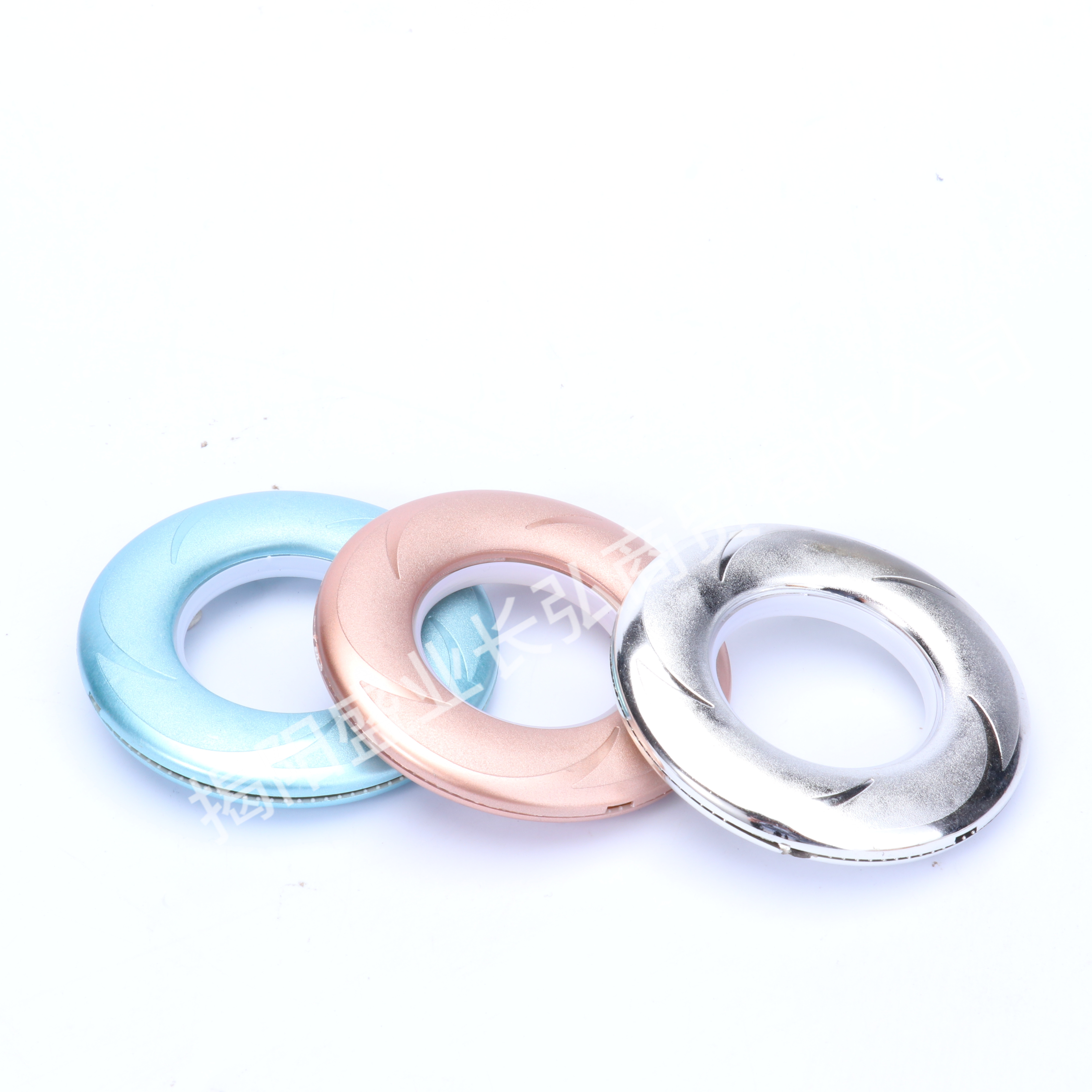 Production Wholesale Curtain Accessories Colorful Wear Durable Plastic Curtain Ring Eyelet Ring Stock Curtain