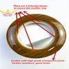 77mm Wood Grain Curtain Ring