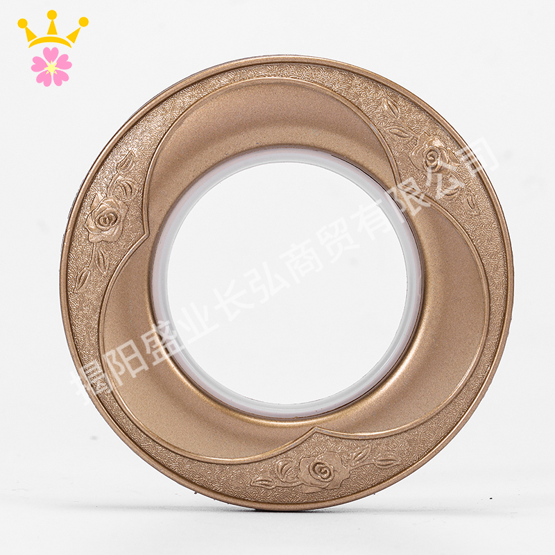 Wholesale Curtain Accessories Colorful Wear Durable Plastic Curtain Ring Eyelet New Eyelets Made in China