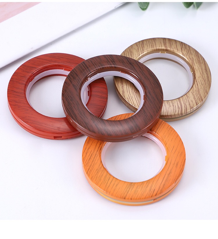 77MMRoman Rod Fittings Good Sales Eyelets Rings New Design Curtains Accessories Curtain Rings Plastic Curtain Rings Eyelet