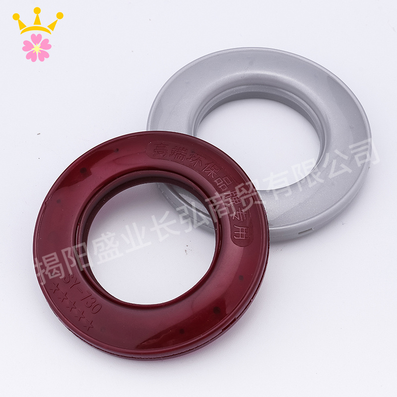 Factory Direct Curtain Accessories Nano Roman Ring Curtain Eyelet Ring New Design Cloth Belt Accessories Made in China