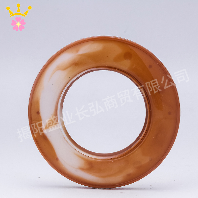 Roman Rod Accessories Curtain Ring Muffler Ring Plastic Products for Curtains Cloth Belt Accessories Curtain Eyelet