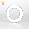 75Stylish Modern Plastic Hotel And Home Curtain Ring Silent Perforated Art Hanging Roman Ring for Decorative Purpose