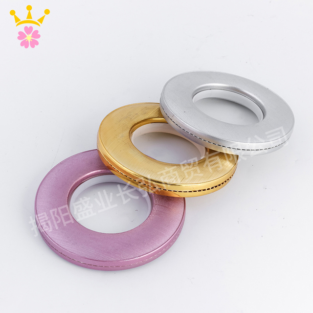 Unique Plastic Windows Curtain Accessories Curtain Eyelet Ring Curtain Eyelet New Design High Quality