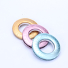 Production Wholesale Curtain Accessories Colorful Wear Durable Plastic Curtain Ring Eyelet Plastic Curtain Rings New Eyelets
