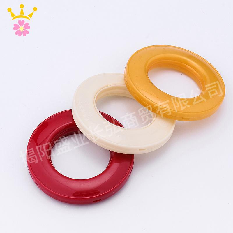 Factory Direct Curtain Accessories Nano Roman Ring Curtain Eyelet Ring New Design Cloth Belt Accessories Made in China