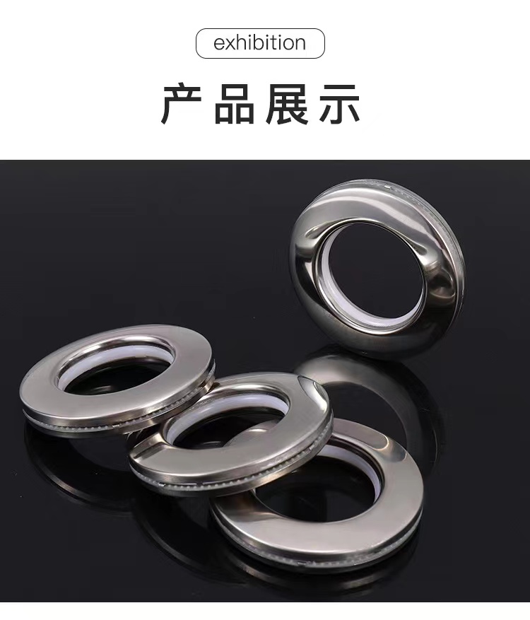 75Hot Curtains Accessories Curtain Rings Plastic Curtain Rings New Stainless Steel Plastic Inner Reinforcement Eyelets Rings