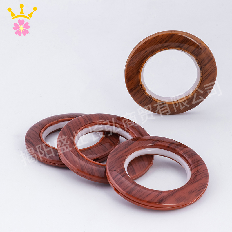 Curtain Rings Plastic Products for Curtains Roman Pole Accessories New Design New Eyelets Curtain Eyelet Ring