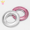Wholesale Curtain Accessories Colorful Wear Durable Plastic Curtain Ring Eyelet New Eyelets Made in China