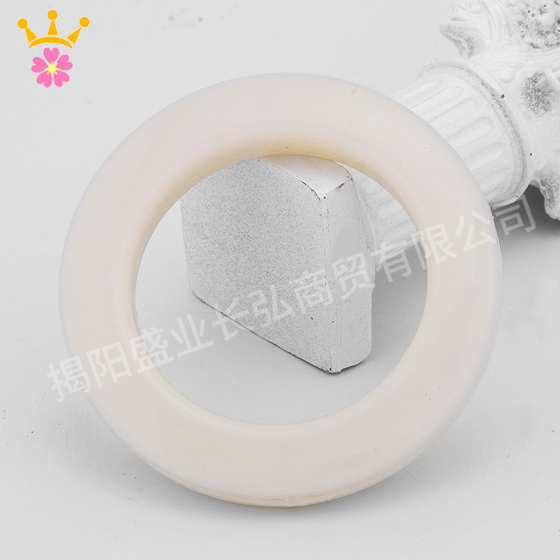  Eyelet Curtains,New Eyelets Plastic Cloth Belt Accessories Ring Curtains Curtain Tape Curtain Holes, Roman Rod Fittings