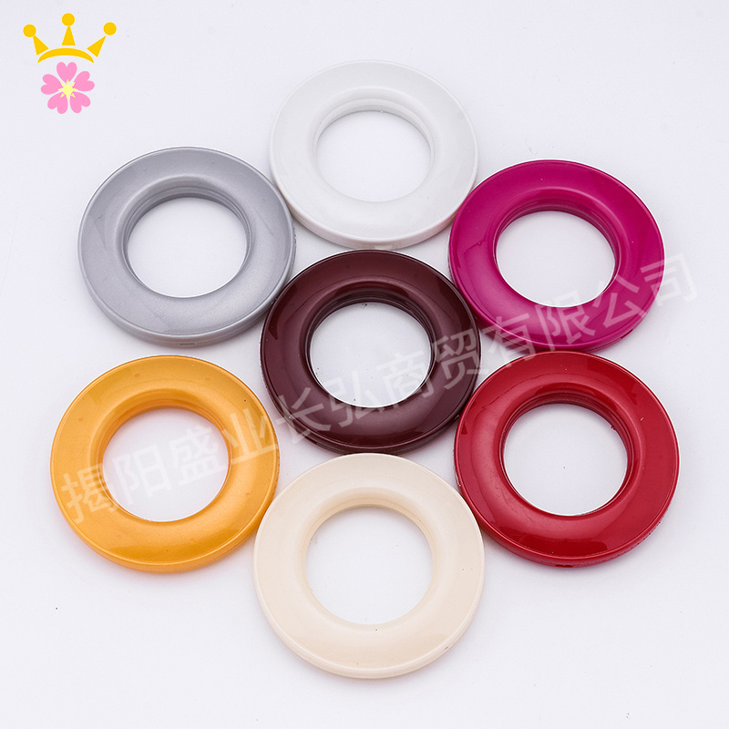Factory Direct Curtain Accessories Nano Roman Ring Curtain Eyelet Ring New Design Cloth Belt Accessories Made in China